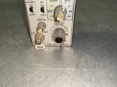 Used TEKTRONIX 7A26 Oscilloscope Accessories Ohio US | HGR 24 #1463372