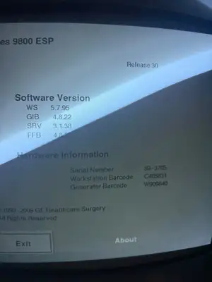 Used GE Healthcare / GE OEC Medical Systems, Inc. (Salt Lake City, UT) OEC 9800 Plus (Series 9800 ESP) X-Ray - Medical Texas US | PT Medical Technologies #1518756