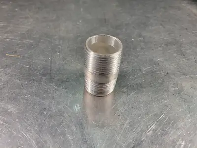 1" x 2" Aluminum Threaded Nipple