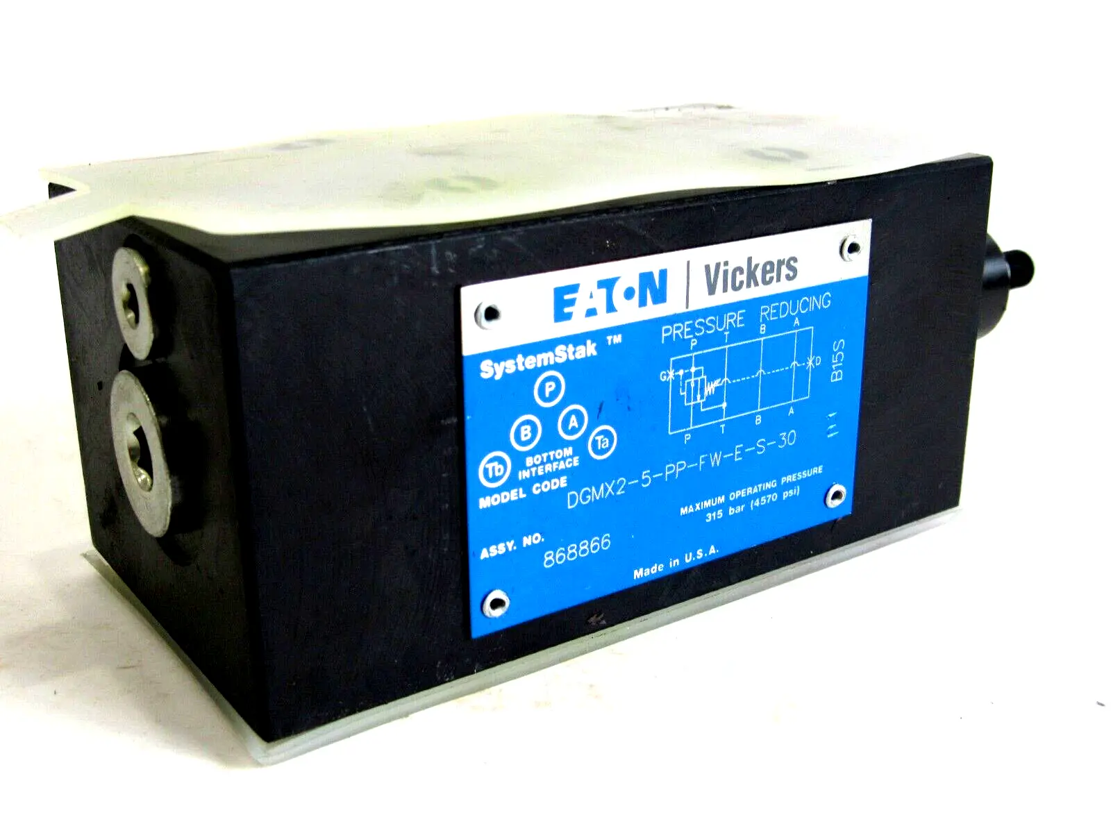 NEW EATON VICKERS DGMX2-5-PP-FW-E-S-30 VALVE DGMX25PPFWES30