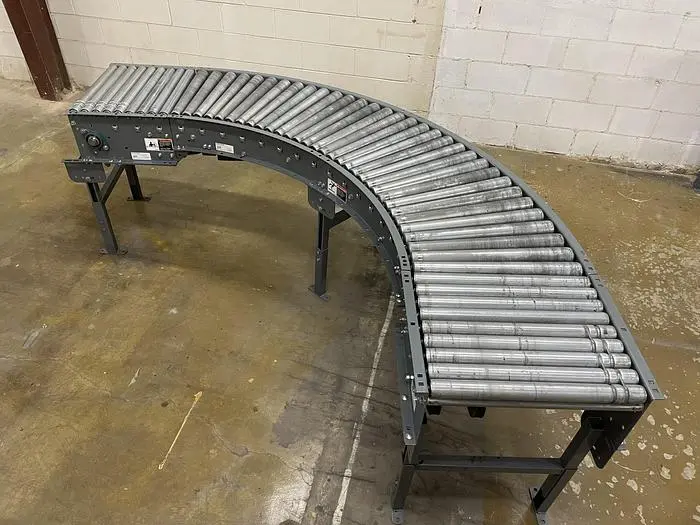 Used INTELLIGRATED 90 DEGREE CONVEYOR Roller Conveyors Wisconsin US | Packer City Sales #1297881
