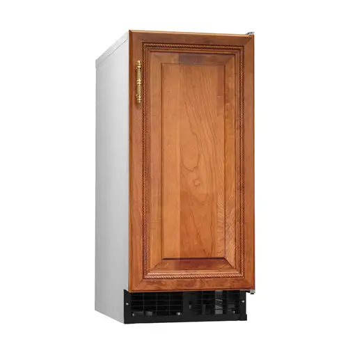 Hoshizaki AM-50BAJ-DS 14 7/8"W Top Hat Undercounter Ice Machine - 51 lbs/day, Air Cooled, Gravity Drain, 115v