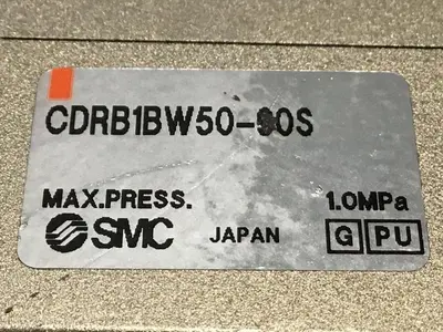 Used SMC CDRBIBW50-9OS Rotary Actuators | Ideal Machinery #623378