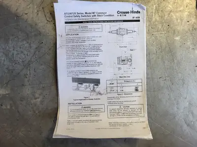 New | in-Stock CROUSE-HINDS AFU03330 Switchgears British Columbia CA | Lenmark #242025