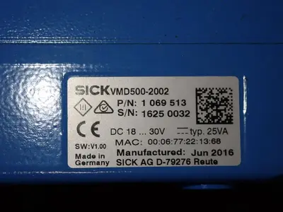 Used 2016 SICK VMD5002002 Barcode Scanners Ohio US | HGR 24 #798846