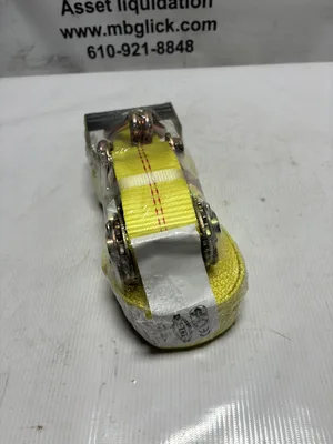 Ratchet Strap Tie Down J Hook 2” x 27’ long 10000 lb breaking strength