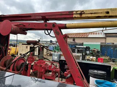 Used CYCLONE UTILITY HOIST MODEL 40 FLEET MASTER PUMP AND WELL SERVICE RIG Service & Utility Trucks Pennsylvania US | East West Machinery & Drilling #1417293