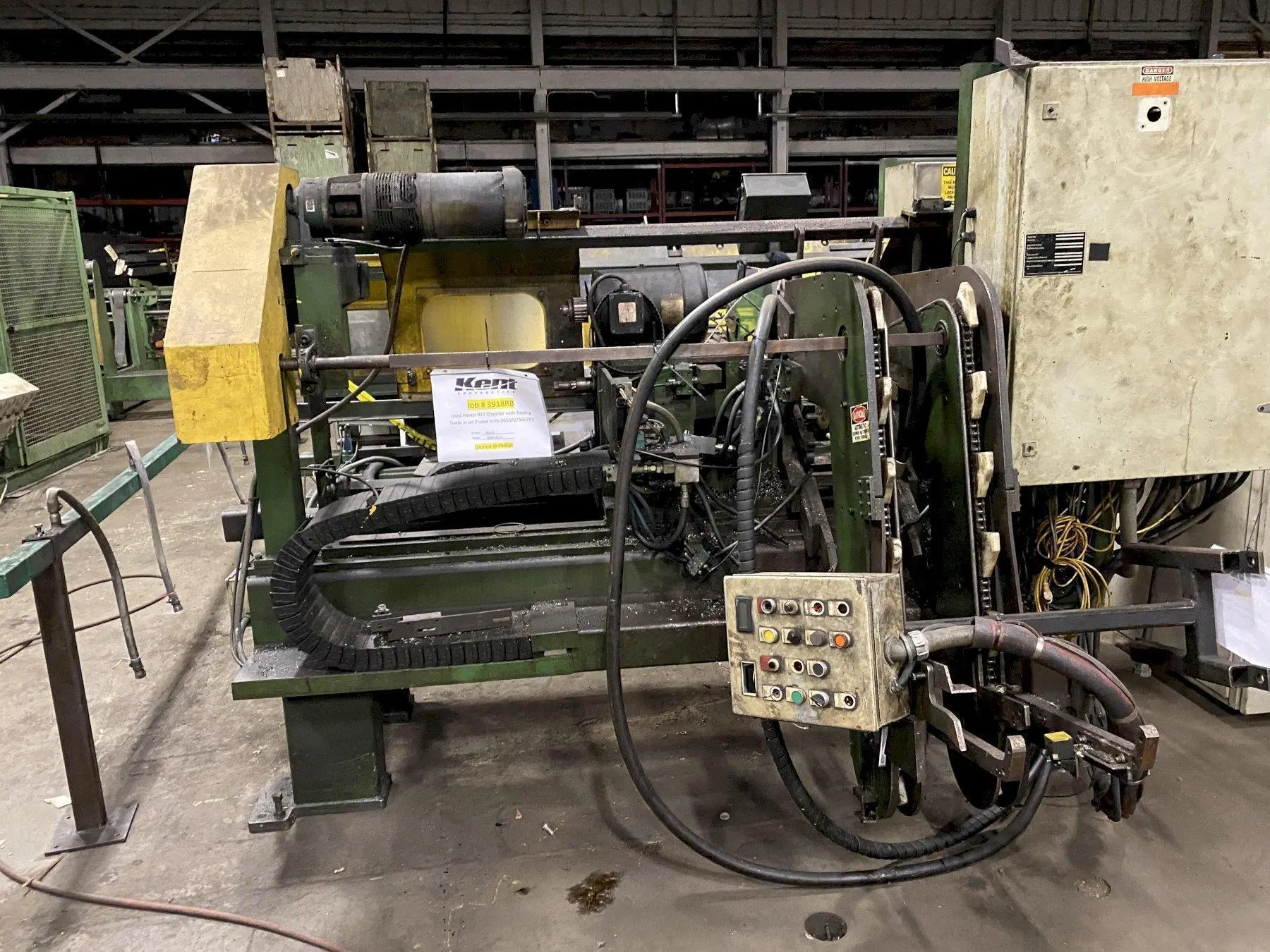 USED HAVEN CHAMFERING MACHINE