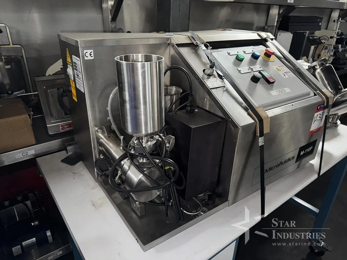 Used MICROFLUIDICS M-110P Filling Machines | Star Industries #1254118