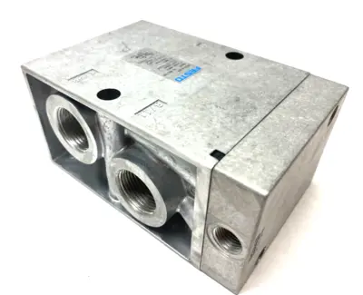 New | in-Stock Festo Pneumatic Valve 3/2-Way Monostable 3/4" Ports Solenoid Valves Michigan US | Maverick Industrial Sales #1392902
