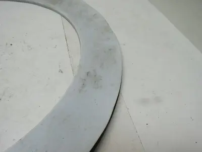 12" Full Face Ring Gasket 150# Reinforced Neoprene 1/8" Thick