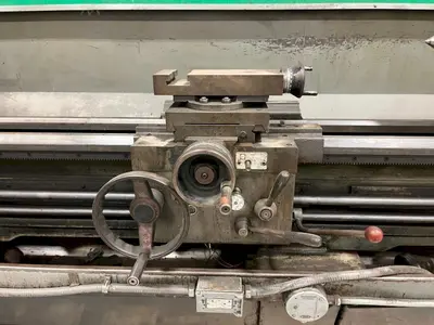 21" x 120" CLAUSING COLCHESTER MODEL #21 ENGINE LATHE 3.5" SPINDLE HOLE: YOBRO #24560