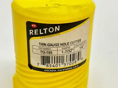 Used Relton Thin-Gauge Hole Cutter Other Cutting Tools Michigan US | Maverick Industrial Sales #1396054