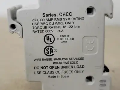 USED BUSSMAN CHCC3D