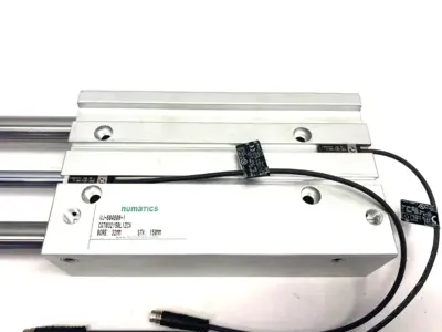 USED NUMATICS CYLINDER TABLE 32MM BORE 150MM STROKE