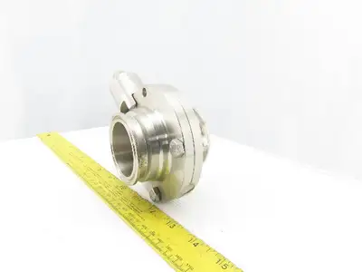 2" Stainless Steel Sanitary Butterfly Valve