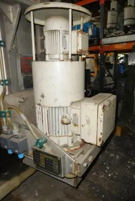 Ellerwerk 733 C perforate basket centrifuge, 316SS.