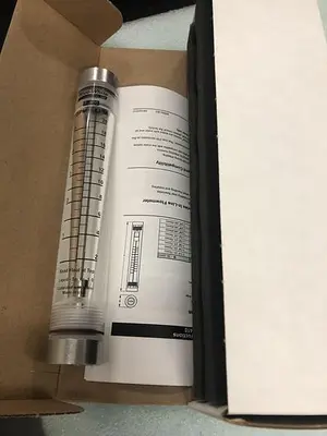 BLUE-WHITE FLOWMETER F-40500LN-8