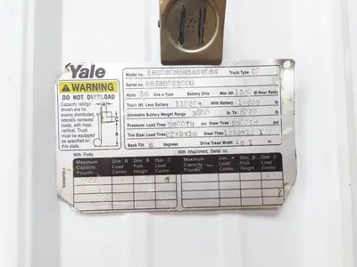 Yale 3.895.888 Forklift Power Steering Unit Hydraulic Motor Off ERC080HD