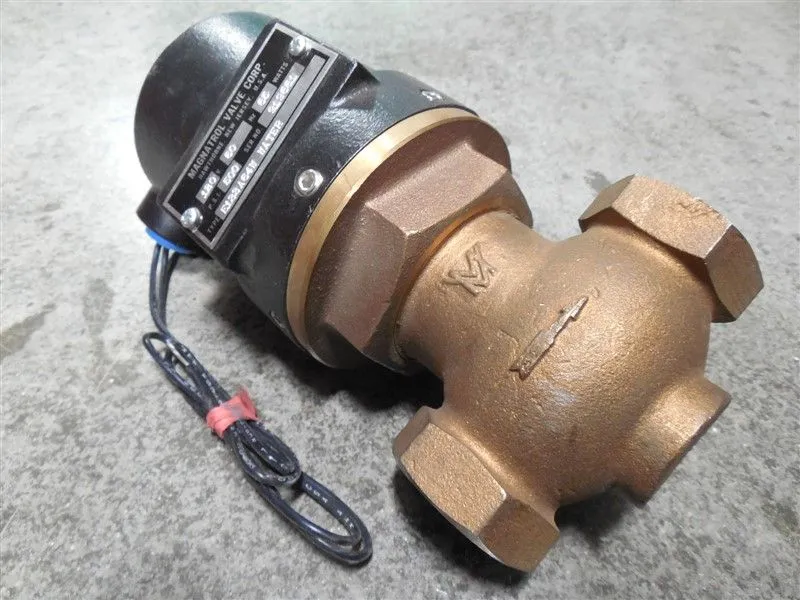 Magnatrol E133A64W WATER 1" Solenoid Valve 500 PSI 120V New