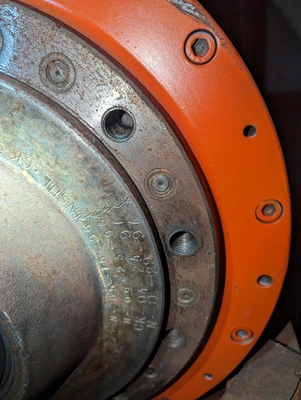 (3) Sharples P180 95:1 ratio planetary gearboxes.