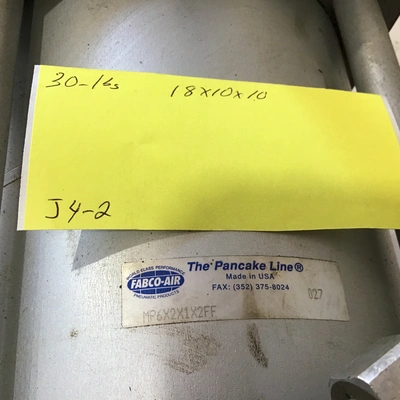 Fabco Air MP6X2X1X2FF Hi-Power Double Rod Cylinder