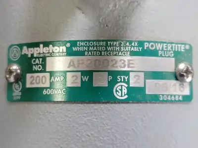 USED 2016 APPLETON AP20023E