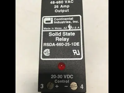 USED CONTINENTAL INDUSTRIES RSDA-660-25-1DE