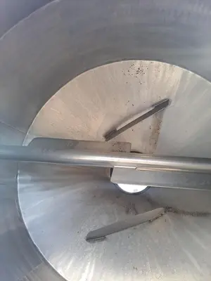 Mixer, Conical, Double Cone, 20 Cu Ft, Stainless Steel, 5 HP, #5991566