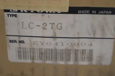 NEW Kyowa LC-2TG CAP 20kN SER EY0410004 STOCK 4427A