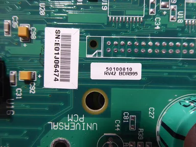 Trane 50100810 UPCM Programmable Control Board Rev 42 BDR995 Used