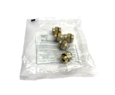 KQ2H10-U03A | SMC  Pneumatic One-Touch Fitting 10mm Tube O.D. G 3/8" 5-PACK - New