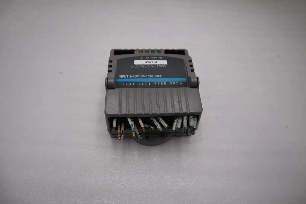 Giddings & Lewis M.1300.7372 R1 Input Module 24VDC SINK/SOURCE STOCK 5176A