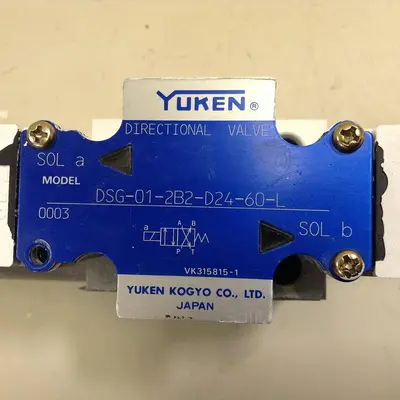 USED YUKEN DSG-01-2B2-D24-60-L