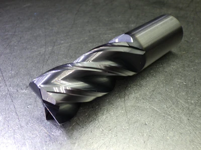 Kennametal 1" 4 Flute Carbide SQ Endmill 1" Shank HPHV1000S4200 KCPM15 (LOC1278A)
