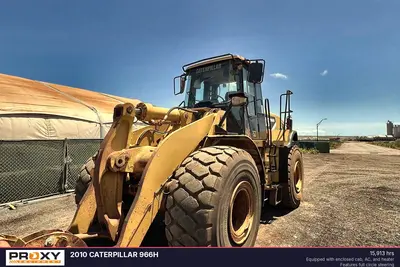 Used 2010 CATERPILLAR 966H Wheel Loaders California US | Proxy Equipment #1377657