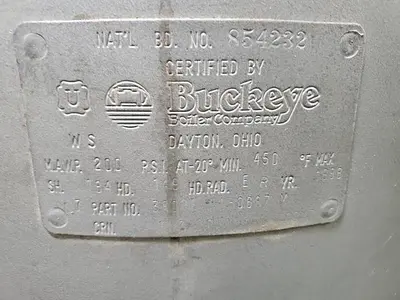 Used 1988 DAYTON 3Z967A-MODIFIED Lubricated Reciprocating Air Compressors Pennsylvania US | Hildebrand Machinery Co. #1485935