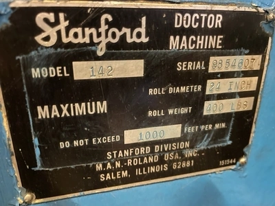 STANFORD 142 Slitters & Perforators, Doctor  Machine | Mark One Machinery (3)