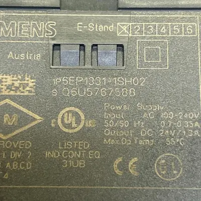 Used SIEMENS 6EP1331-1SH02 Miscellaneous Equipment (Electrical & Power) | Surplus Asset Holdings #1203753