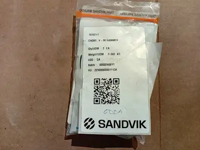 Used SANDVIK 1510717 Parts British Columbia CA | Lenmark #1440268