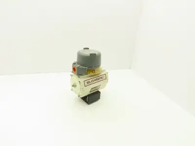 El-O-Matic ED10 Pneumatic Valve Actuator 120psi w/StoneL Positioner Quartz PQ