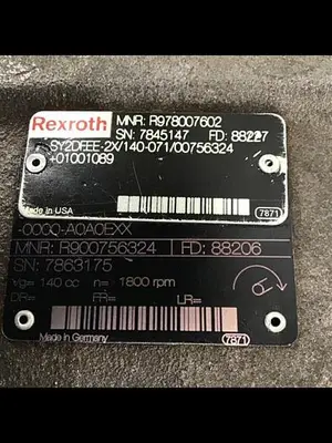 USED REXROTH A10VSO100DFEH/31R-PSA12N00