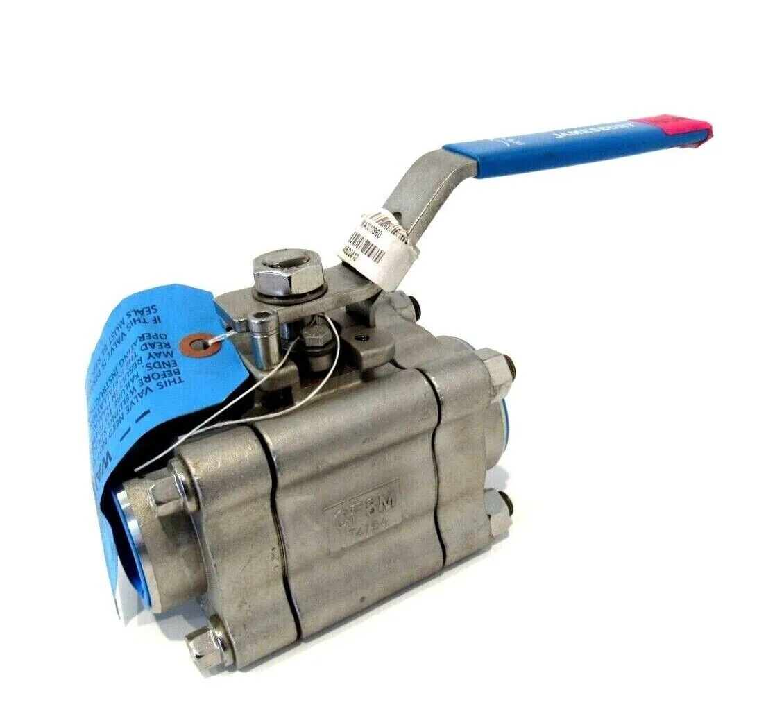 NEW JAMESBURY 46 3600 TT2B BALL VALVE 2" 463600TT2B
