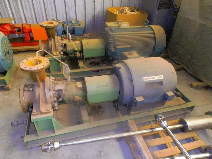 Used WORTHINGTON TYPE 6 HNI 132A Centrifugal Pumps California US | Machinery & Equipment #138152
