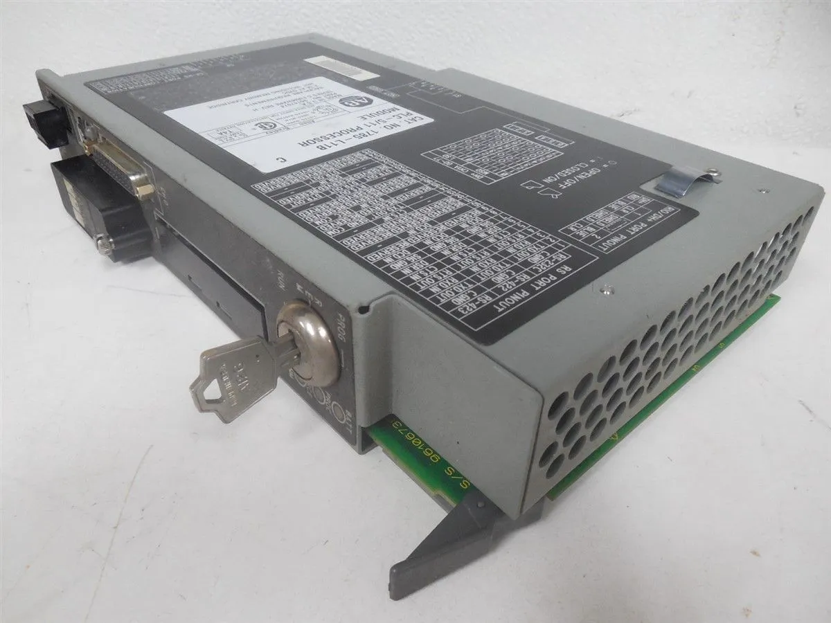 Allen Bradley 1785-L11B/C PLC-5 Processor Module F/W Rev. H Used