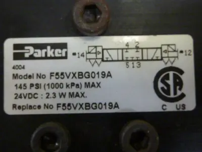 USED PARKER F55VXBG019A