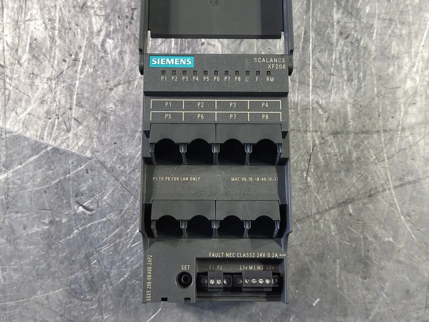 USED SIEMENS 6GK5208-0BA00-2AF2