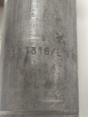 🔥(QTY 9) 1" x 4" Threaded NPT Pipe Nipple Sch 40 316L Stainless Steel