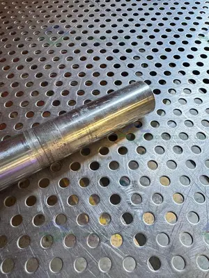 Used 56" STAINLESS STEEL MIXING SHAFT  1" DIAMETER W/  6" IMPELLER Agitator Shaft California US | Equipment Lab #1415115