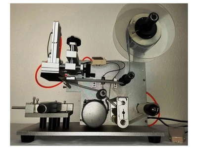 Semi-Auto Flat Label Machine Table Top (Ref)